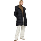Canada Goose Black 'Tonal Label' Montgomery Down Coat