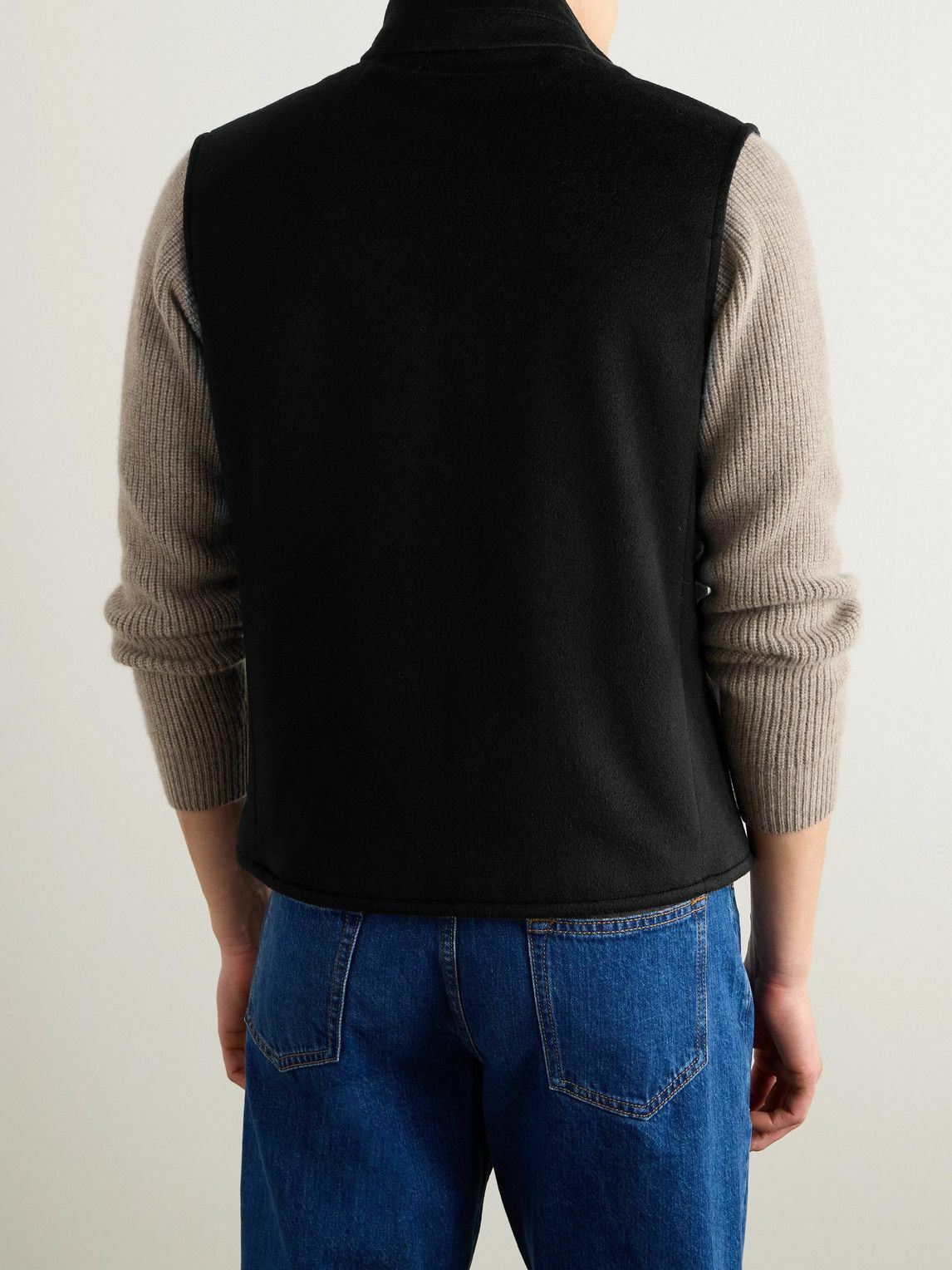 Saman Amel - Cashmere Gilet - Black