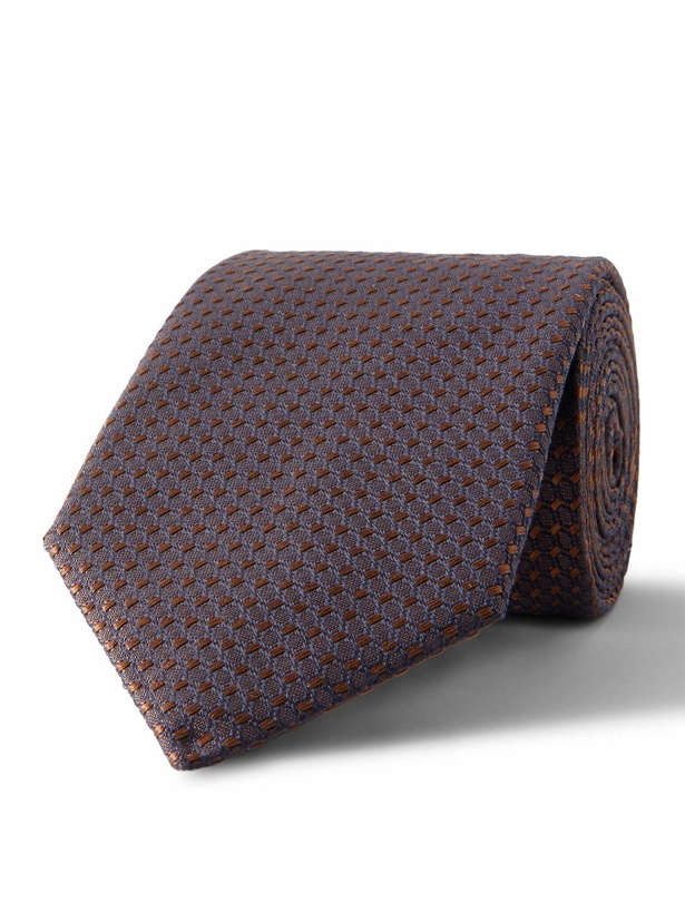 Photo: Canali - 8cm Silk-Jacquard Tie