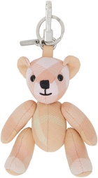 Burberry Pink Thomas Bear Charm Keychain