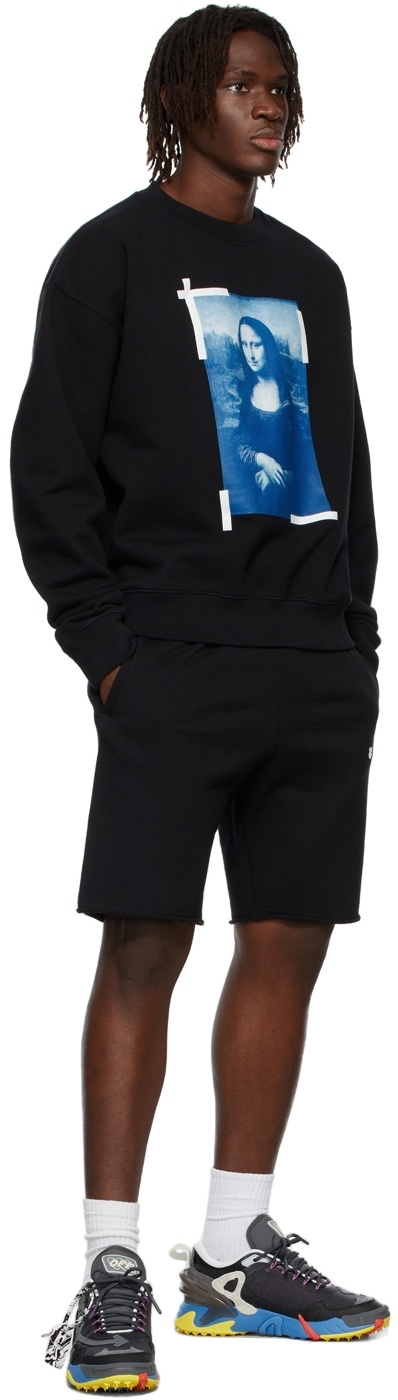 Off-White Black Monalisa Sweatshirt