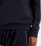 Tory Burch Logo cotton jersey sweatshirt