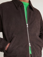 NN07 - Petrus 80030 Suede Jacket - Brown