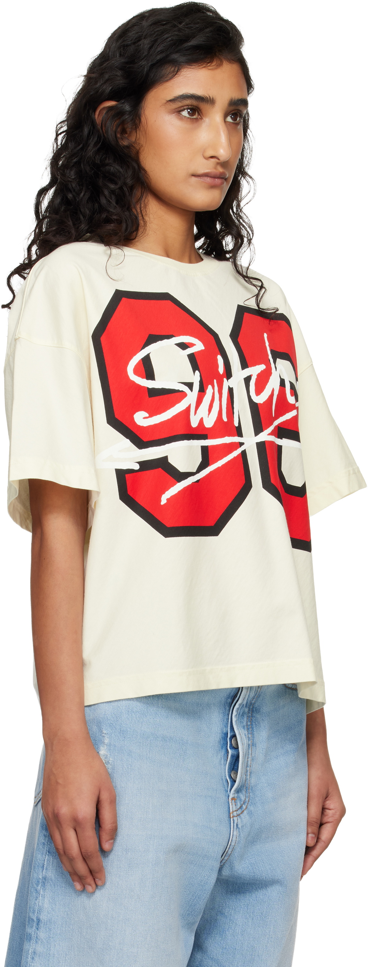 Vivienne Westwood Off-White Cotton Jersey 96 Switch Box T-shirt