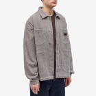 Stan Ray Men's Coverall Jacket in Hickory Black/Natural