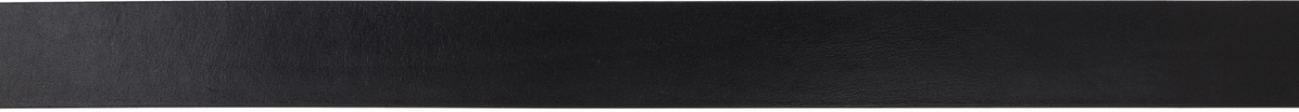 McQueen Black Twin Skull Belt