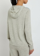 AN-Y1 H Vita Fine-knit Hooded Cashmere Jumper Grey