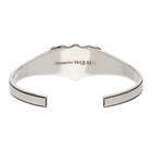 Alexander McQueen Silver Lion Shield Bracelet