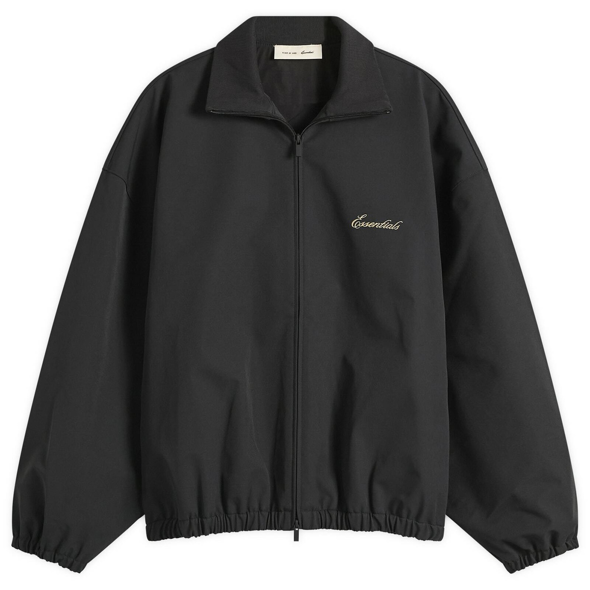 FEAR OF GOD ESSENTIALS - Logo-Appliquéd Shell Coach Jacket - Black