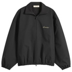 Fear of God ESSENTIALS Men's Signature Track Jacket in Vintage Black