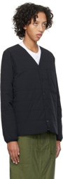 Snow Peak Black Flexible Cardigan