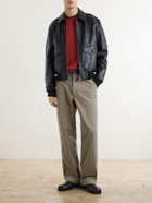 A.P.C. - Gael Leather Jacket - Black