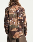 Msgm Mens Shirt in Chocolate brown