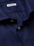 KITON - Linen Shirt - Blue