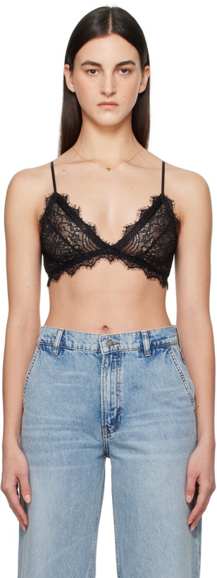 Photo: ANINE BING Black Lace Bra
