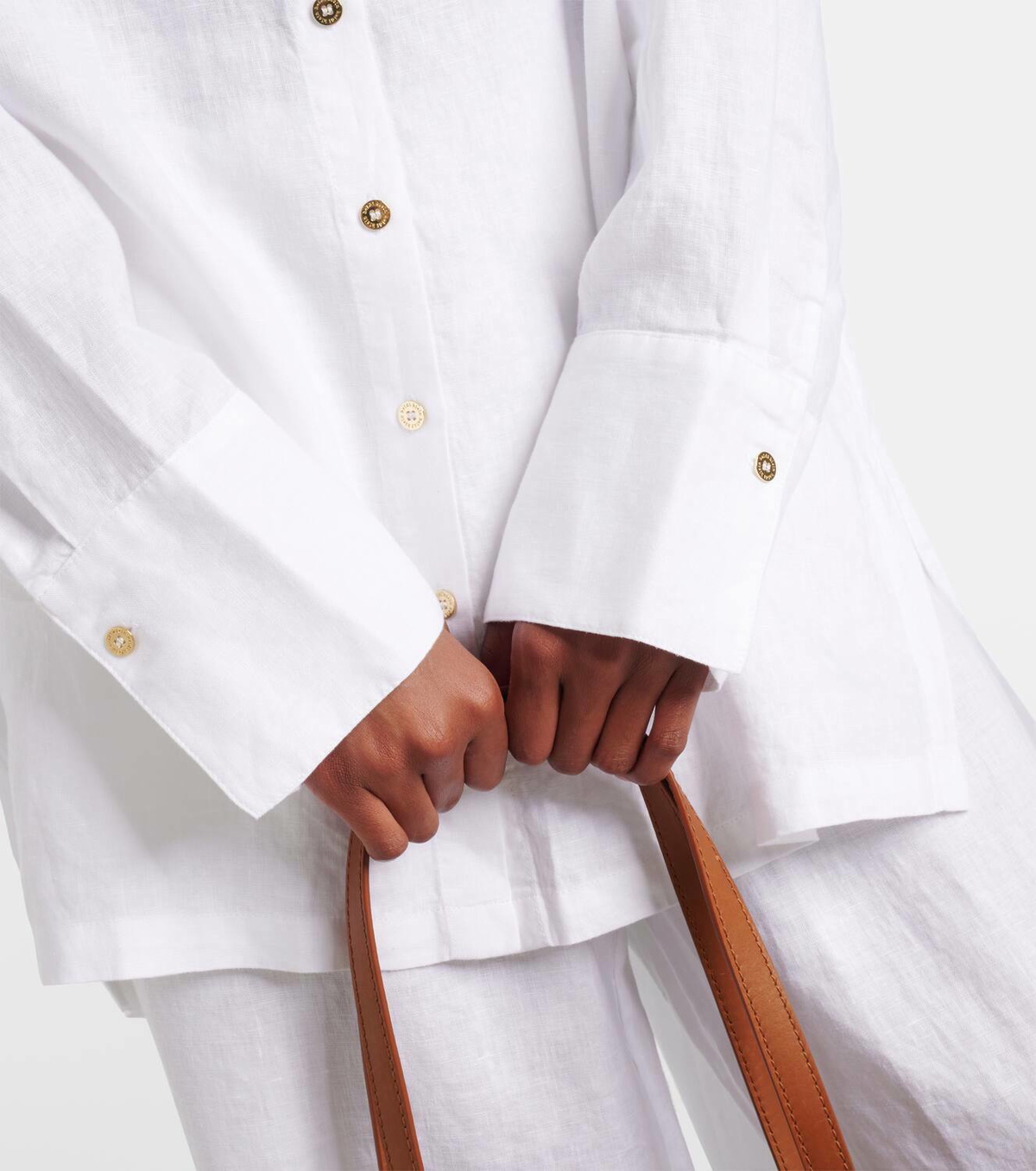 Heidi Klein White Bay linen shirt