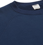 EDWIN - Loopback Cotton-Jersey Sweatshirt - Blue