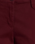 Manila Grace Womens Jeans Burgundy