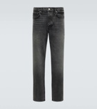 Frame Mid-rise straight jeans