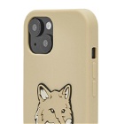 Maison Kitsuné Men's Bold Fox Head iPhone Case in Canvas 