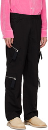 Jacquemus Black Le Papier 'Le Cargo Marrone' Cargo Pants