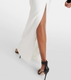 Mônot Bustier crêpe gown
