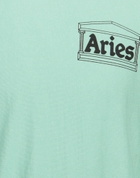 Aries Mens Sweatshirt Light in Green