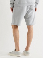 SSAM - Organic Cotton and Silk-Blend Jersey Shorts - Gray