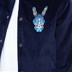 Maharishi Men's Water Rabbit Stadium Jacket in Rabbit God