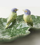 Bordallo Pinheiro Cinerária Double Leaf bowl