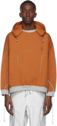 Saul Nash Orange & Grey Twist Transformation Hoodie