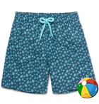 Vilebrequin - Boys Ages 10 - 12 Jim Printed Swim shorts - Blue