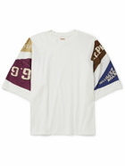 KAPITAL - Oversized Appliquéd and Printed Cotton-Jersey T-Shirt - Multi