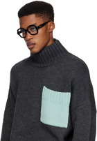 LOEWE Black Curvy Glasses