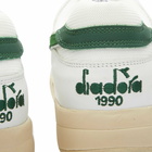 Diadora Men's B.560  Sneakers in White/Fogliage