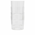 HAY Angle Glass Wide - Set of 4 in Clear 