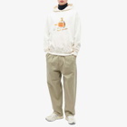 Drole de Monsieur Men's Drôle de Monsieur Wagon Bar Hoodie in Cream