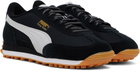 PUMA Black Easy Rider Footie Sneakers