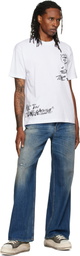 AAPE by A Bathing Ape White Basic T-shirt