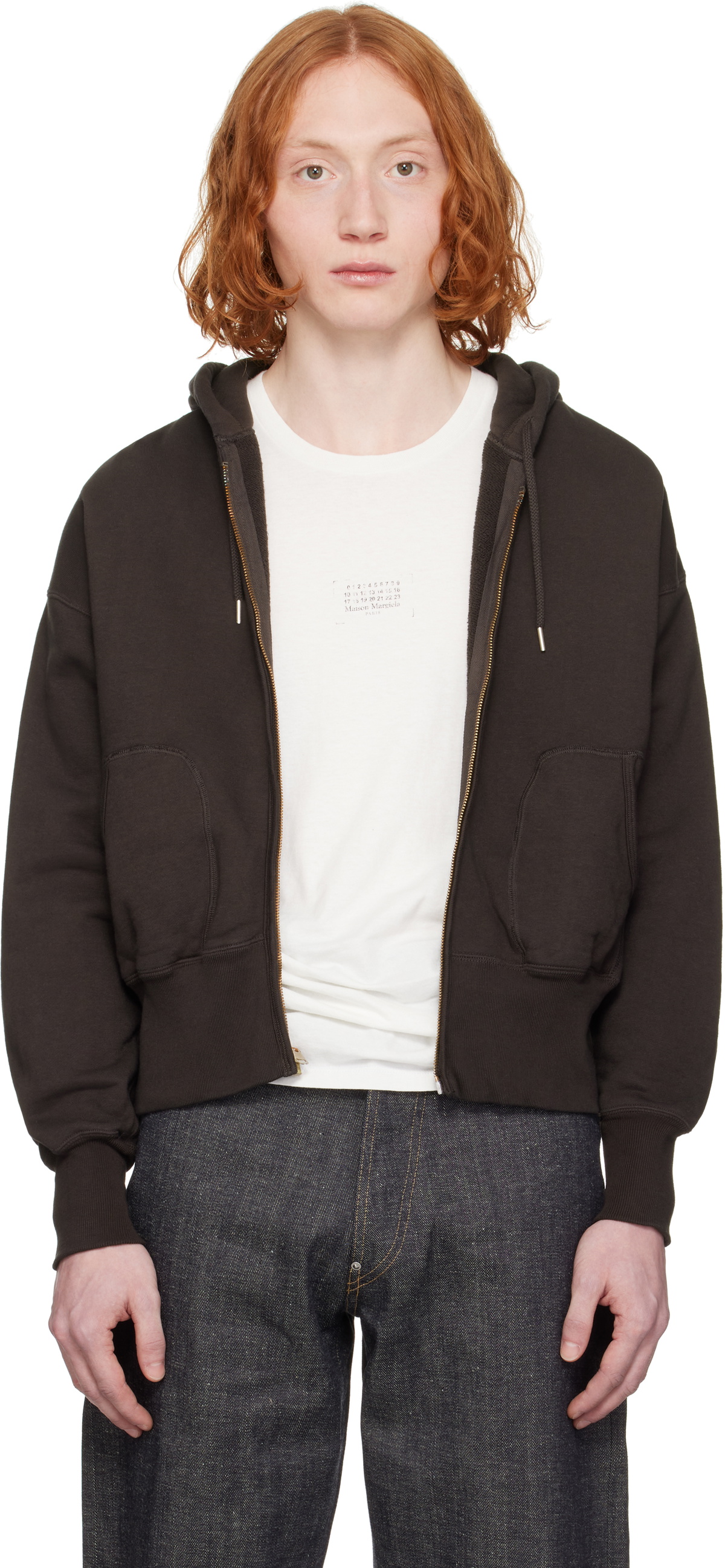 【関税込み】Taiga Takahashi ブラウン Lot. 615 フーディ Taiga Takahashi Brown Lot. 615 Hoodie Taiga Takahashi