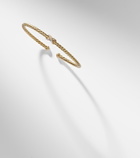 David Yurman Cablespira® Flex X Micro 18kt gold (750/1000) bracelet with diamonds