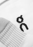 ON Performance Run Nylon-blend Socks White