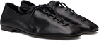 HEREU Black Plegada Supple Shiny Derbys