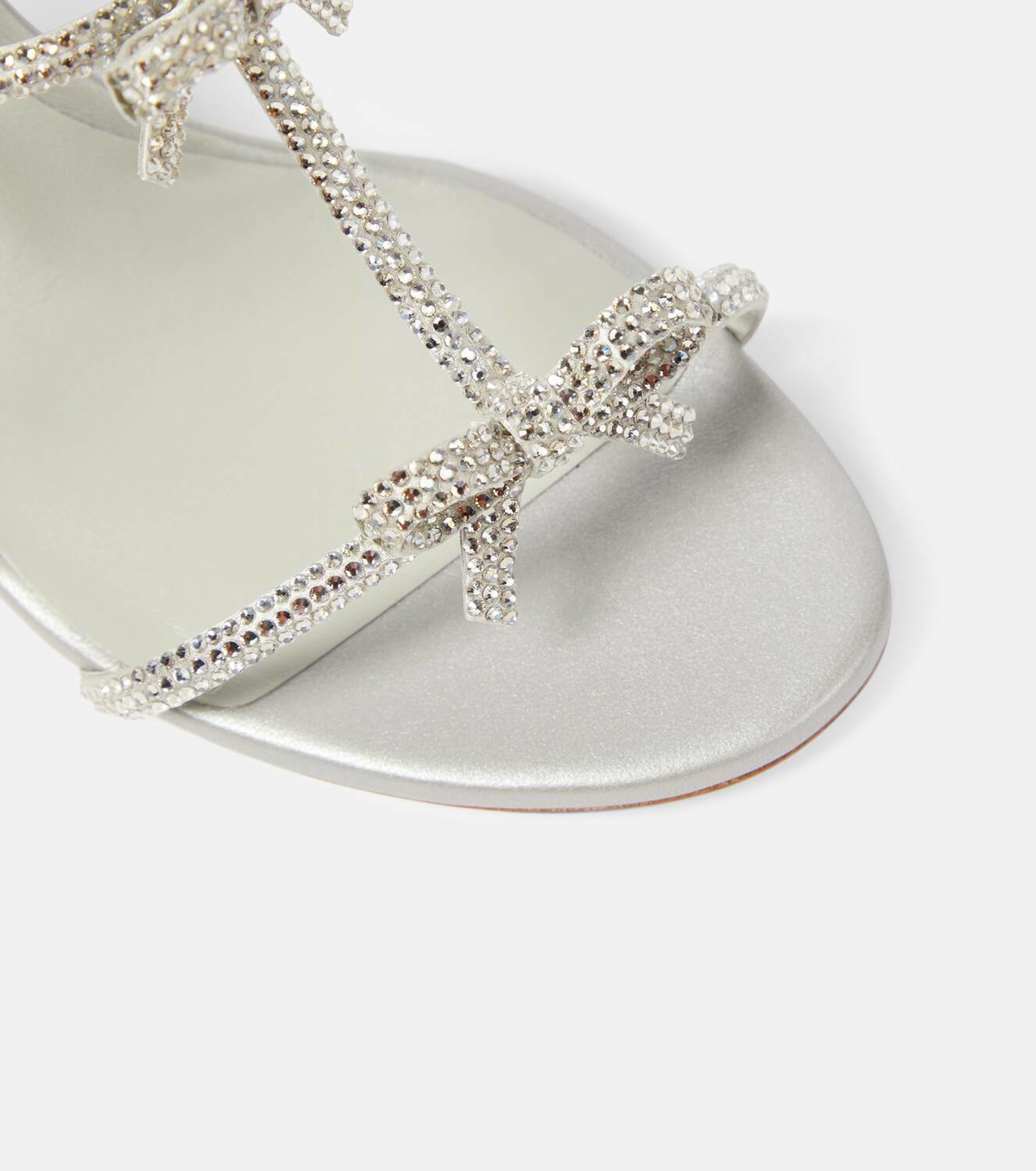 Rene Caovilla Caterina bow-detail embellished sandals