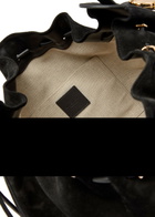 Zimmermann Halcyon Large Suede Shoulder bag - Black - One Size