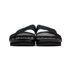 adidas by Stella McCartney Black Lette Sandals