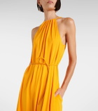 Proenza Schouler Lenny belted jersey maxi dress
