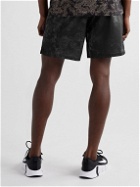 Nike Training - Story Pack Straight-Leg Printed Recycled Dri-FIT Mesh Shorts - Black