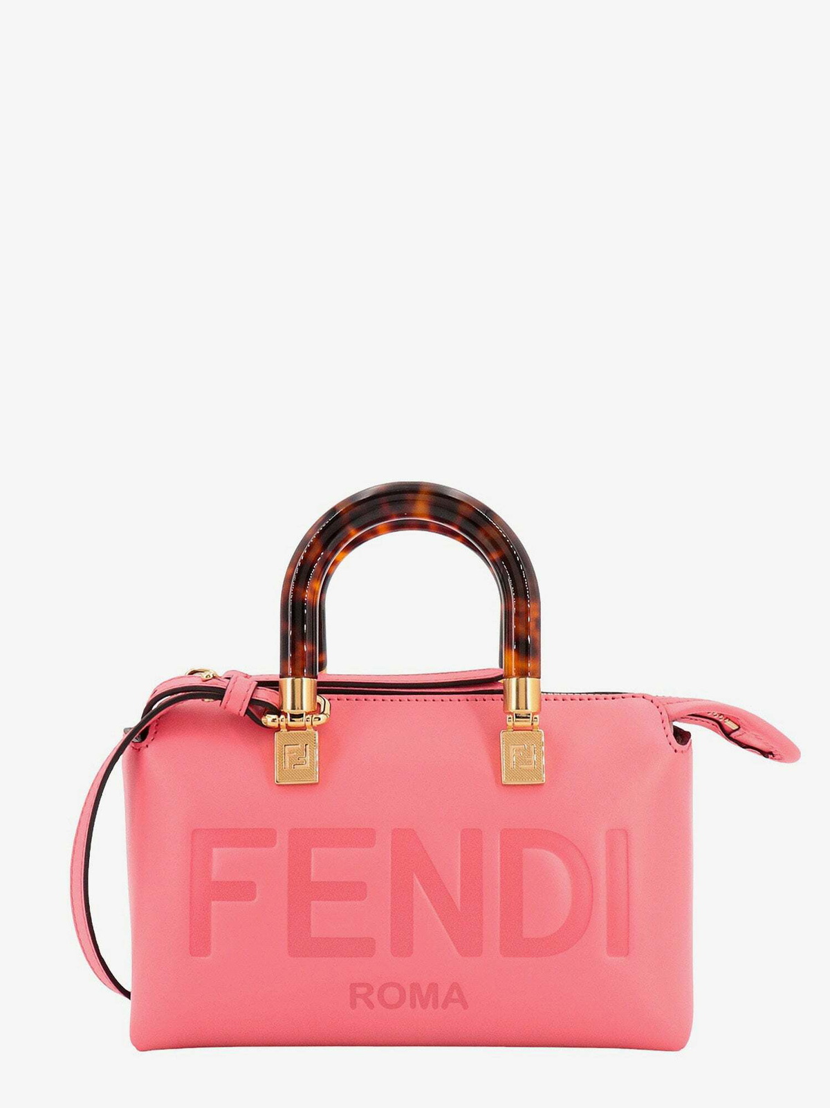 OUTLET【FENDI】PINK☆ロゴ By The Way Mini ハンドバッグ Fendi By The Way Mini Leather Bag in Pink | Lyst