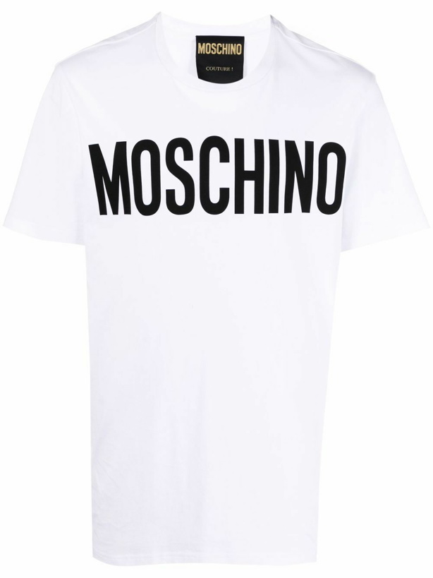 Photo: MOSCHINO - T-shirt With Logo Print